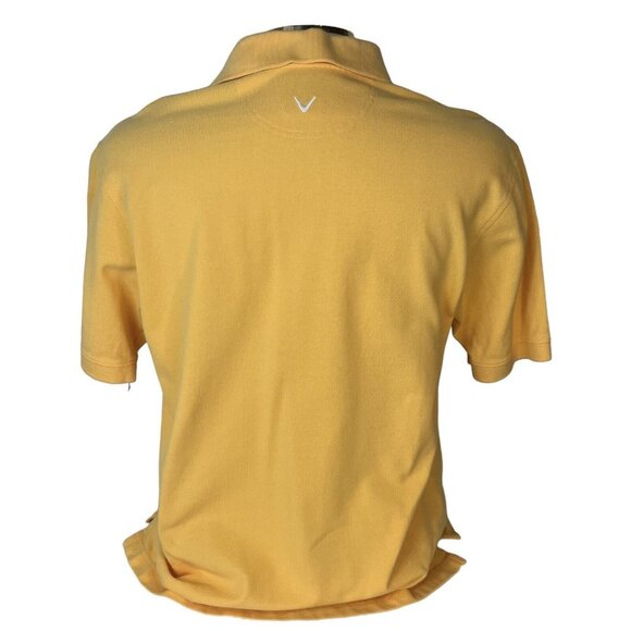 Callaway Golf Polo Shirt Mens Medium Orange Activewear - Picture 2 of 8